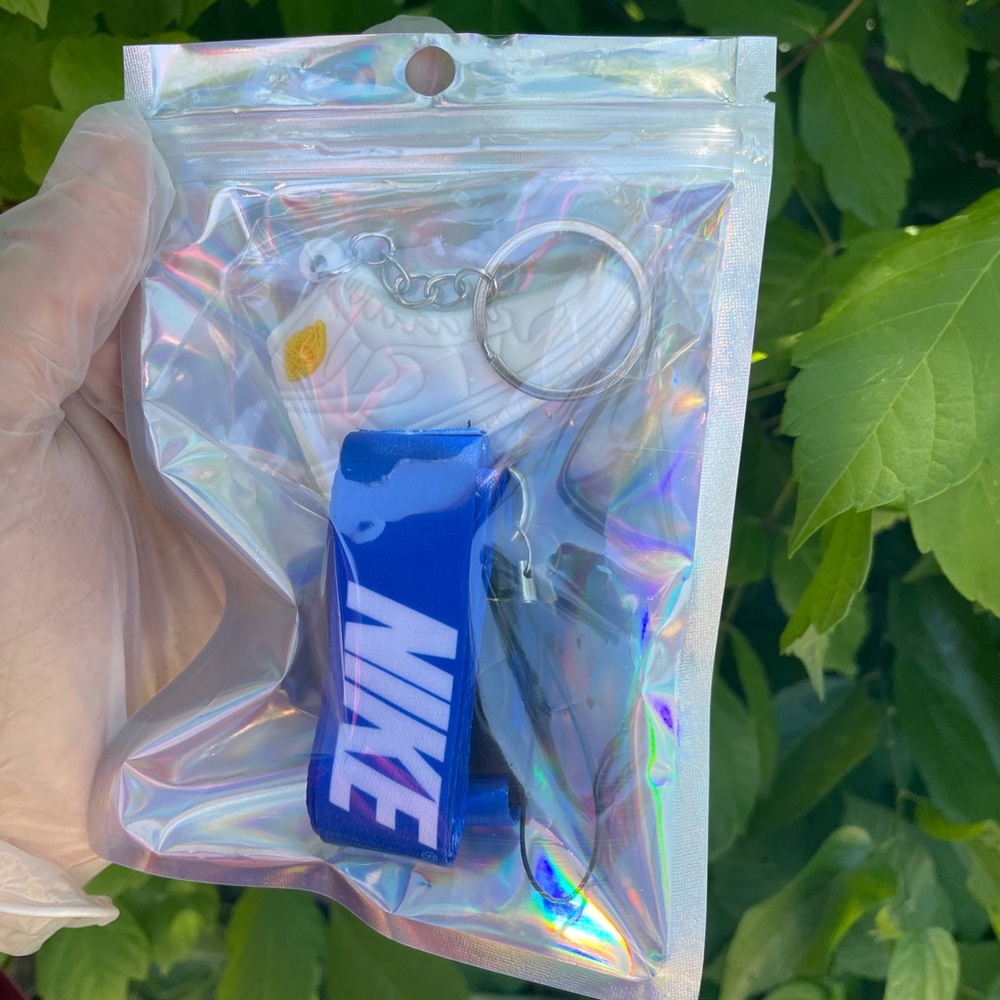 Nike Lanyards and Shoe Keychain Sets